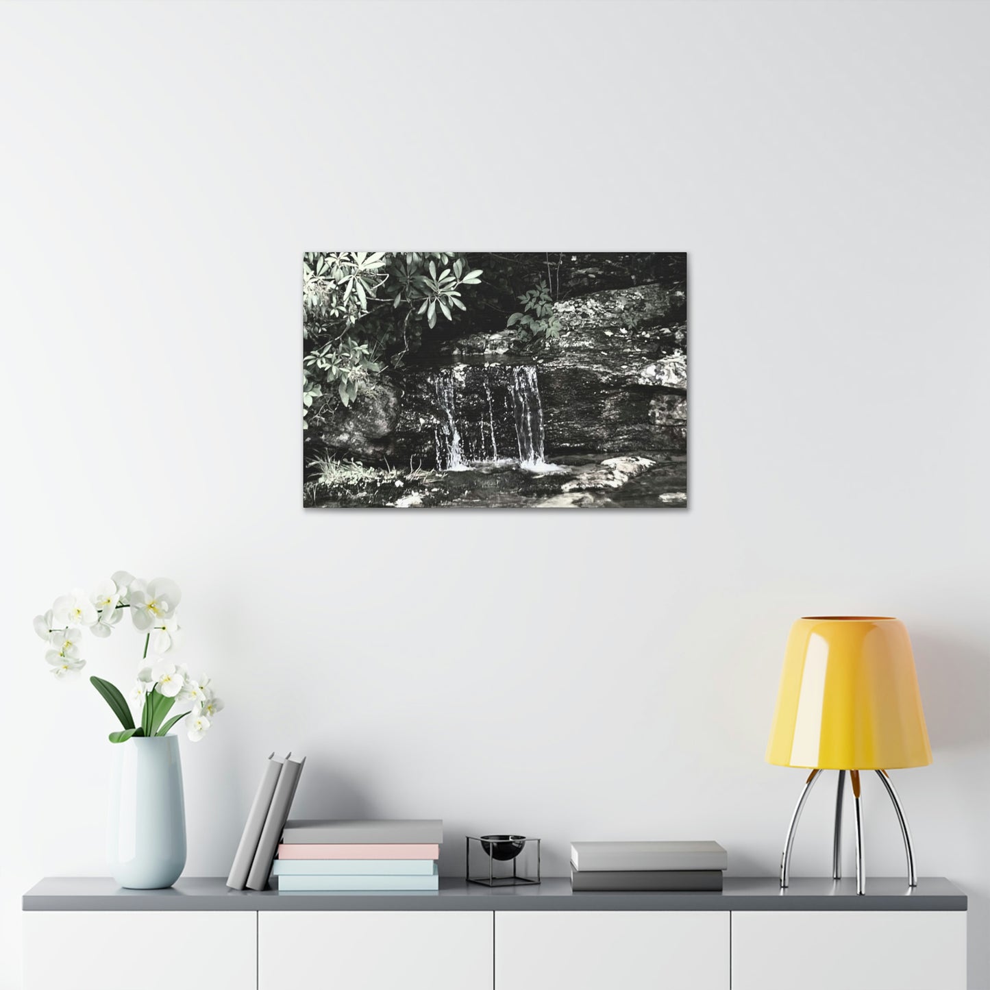 B&W Mini Falls