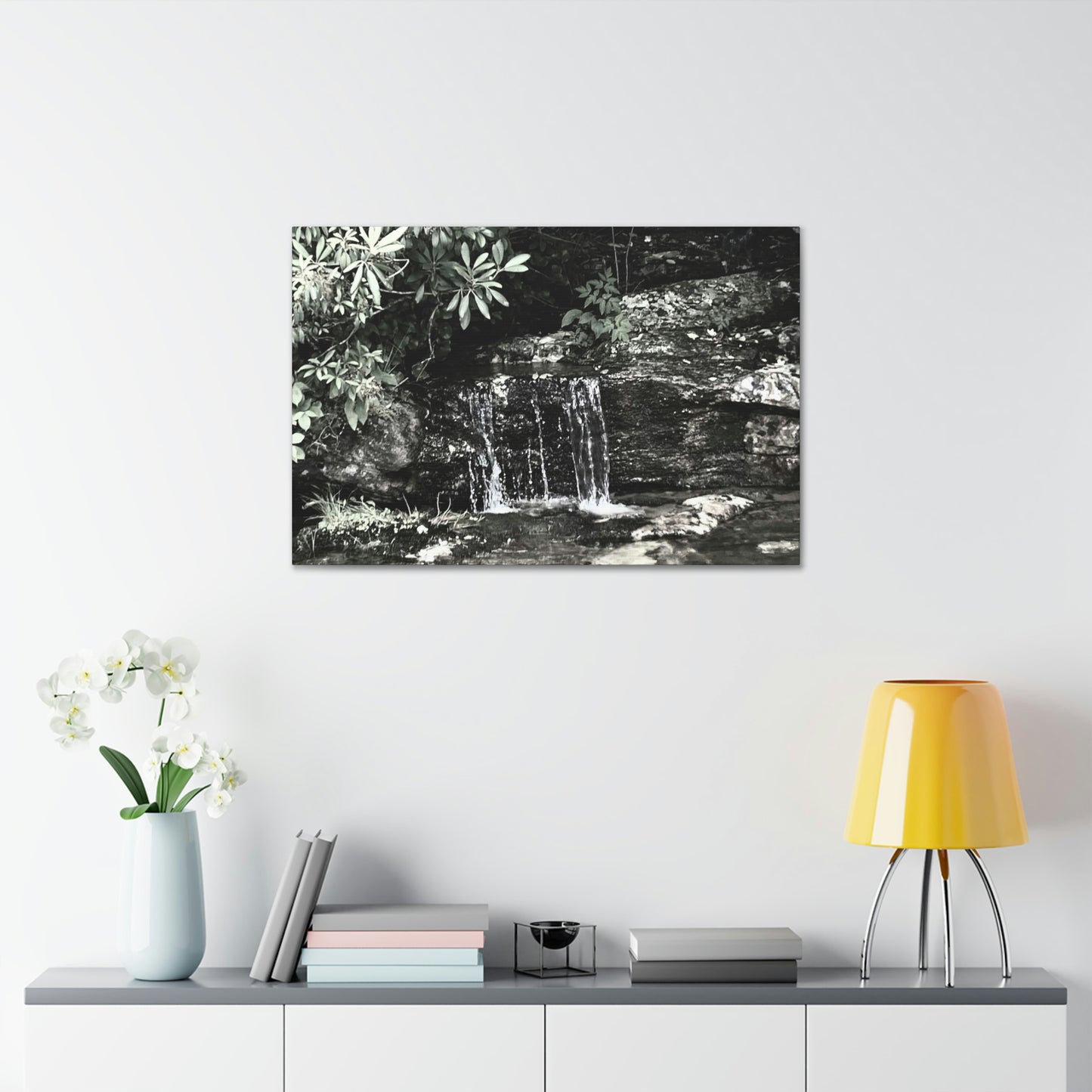 B&W Mini Falls