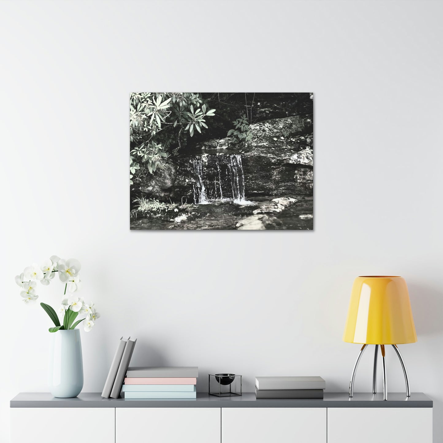 B&W Mini Falls